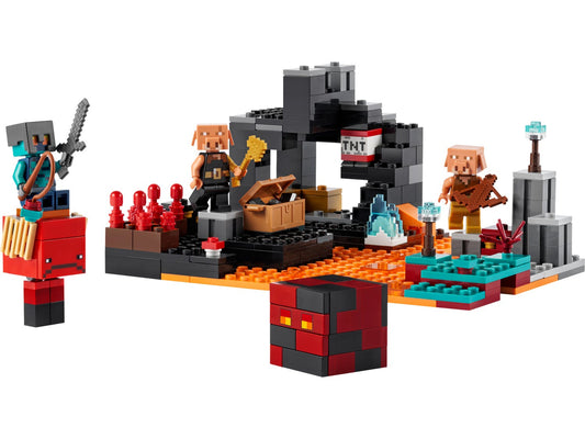 PRE-LOVED LEGO Minecraft The Nether Bastion 21185
