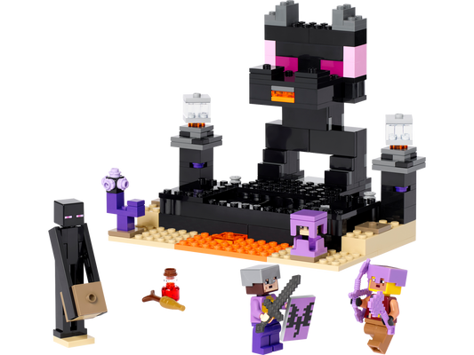 PRE-LOVED LEGO Minecraft The End Arena 21242
