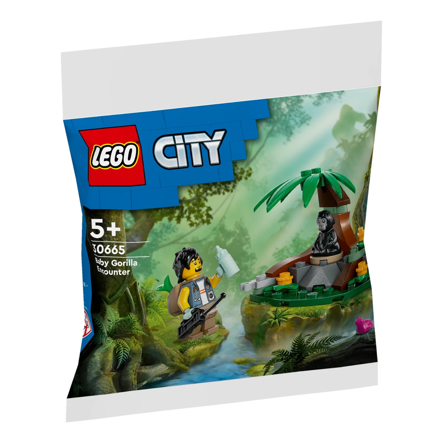 LEGO POLYBAG City Jungle Exploration Baby Gorilla Encounter 30665