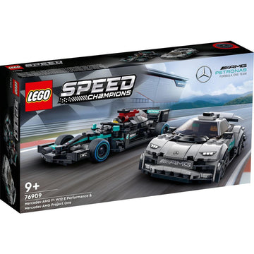PRE-LOVED LEGO Speed Champions Mercedes-AMG F1 W12 E Performance & Mercedes-AMG Project One 76909