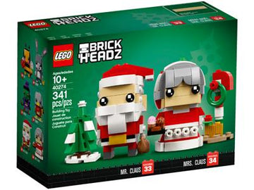 LEGO BrickHeadz Mr. & Mrs. Claus 40274