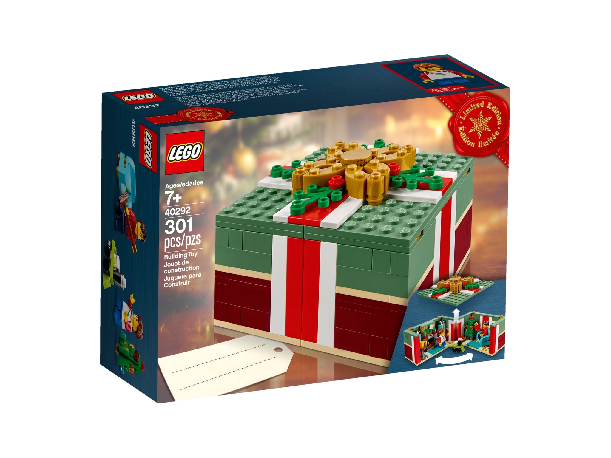 LEGO Christmas Buildable Holiday Present 40292
