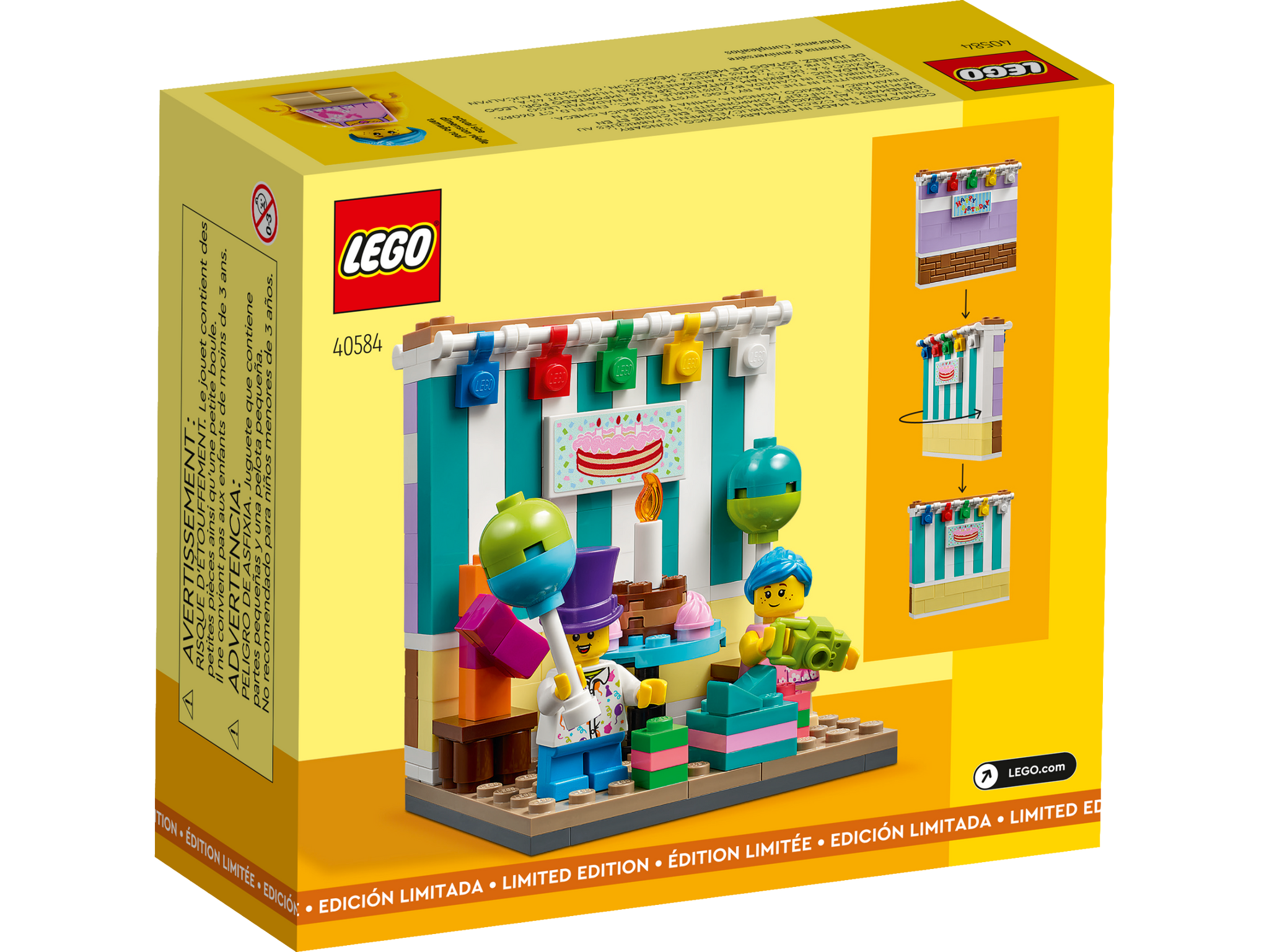 LEGO Birthday Diorama 40584