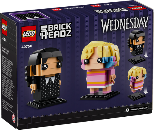 LEGO BrickHeadz Wednesday & Enid 40750