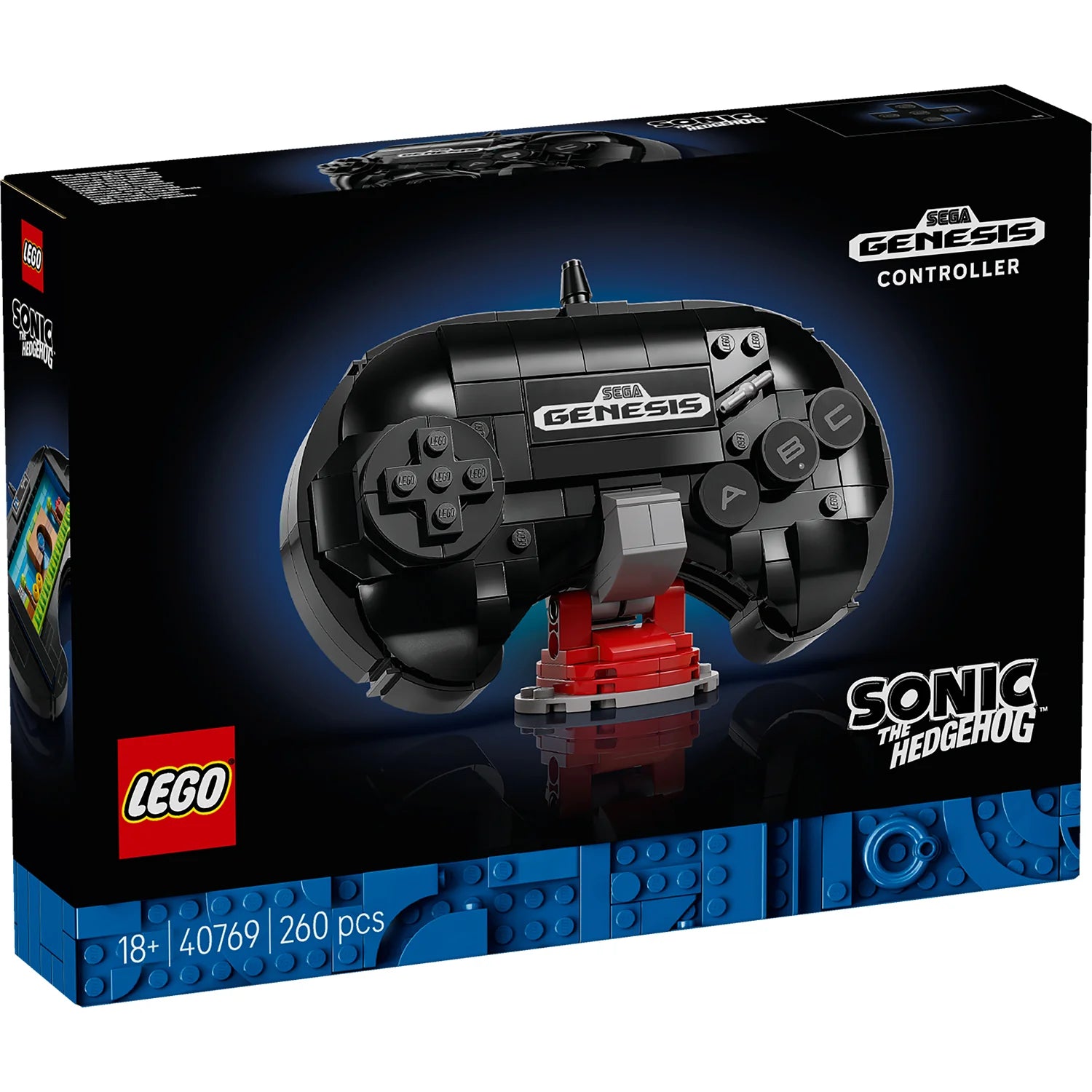 LEGO Sonic the Hedgehog SEGA Genesis Controller 40769