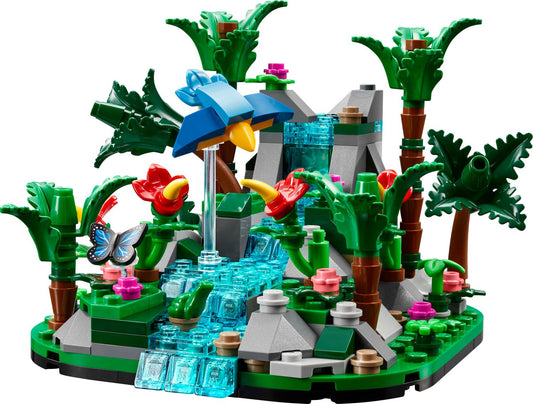 LEGO Wonders of the Natural World Tropical Rainforest Diorama 40782