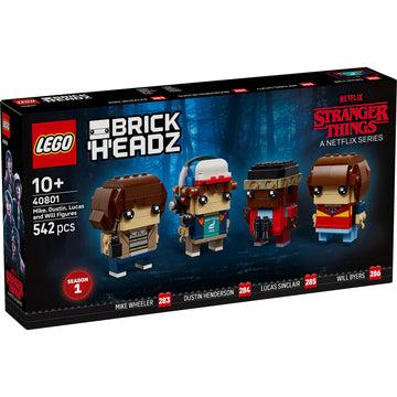 LEGO BrickHeadz Stranger Things Mike, Dustin, Lucas and Will 40801