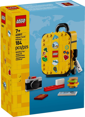 LEGO Yellow Travel Suitcase 40817