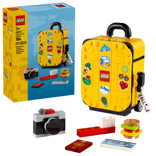 LEGO Yellow Travel Suitcase 40817