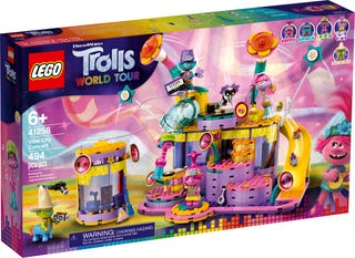 LEGO Trolls World Tour Vibe City Concert 41258