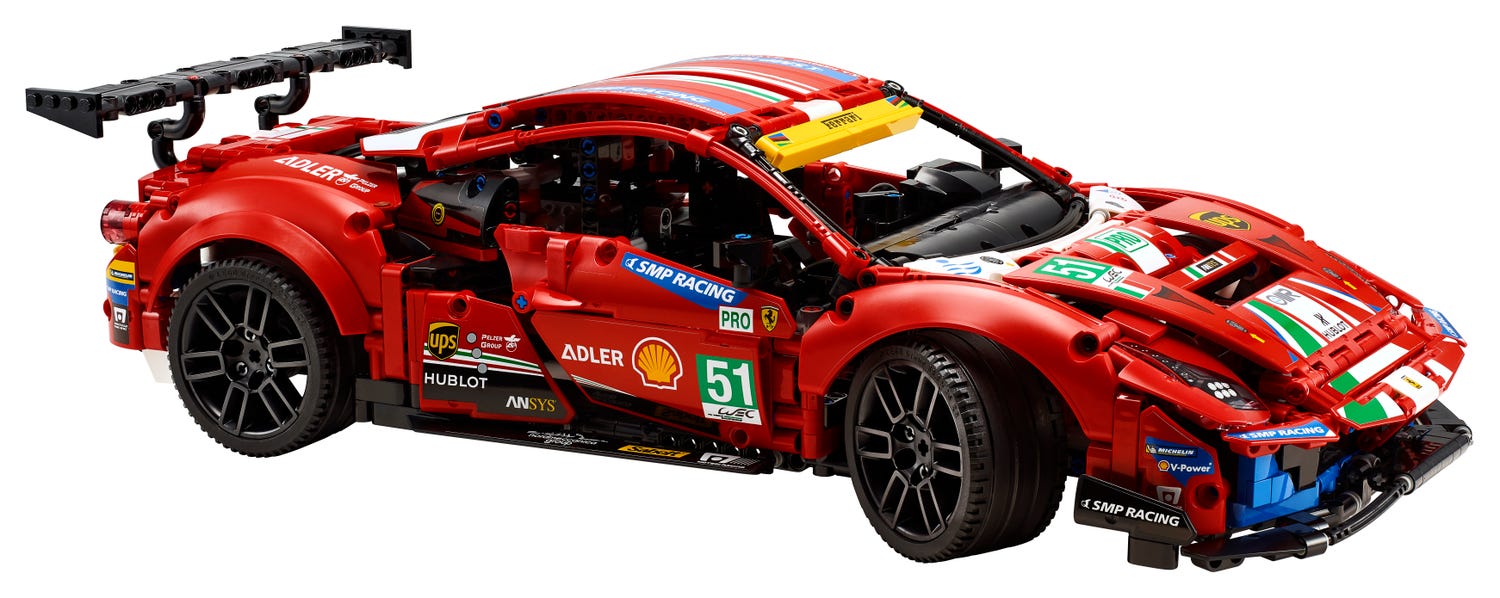 LEGO Technic Ferrari 488 GTE 'AF Corse #51' 421251