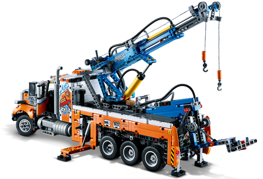 PRE-LOVED LEGO Technic Heavy-Duty Tow Truck 42128 (No Box)