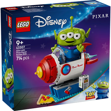 LEGO Disney Toy Story Alien with Pizza Planet Rocket Ride 43307