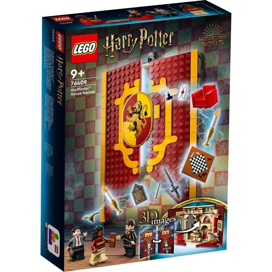 PRE-LOVED LEGO Harry Potter Gryffindor House Banner 76409