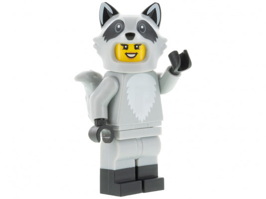 LEGO MINIFIG Raccoon Costume Fan, Series 22 col395