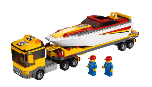 LEGO City Harbor Power Boat Transporter 4643