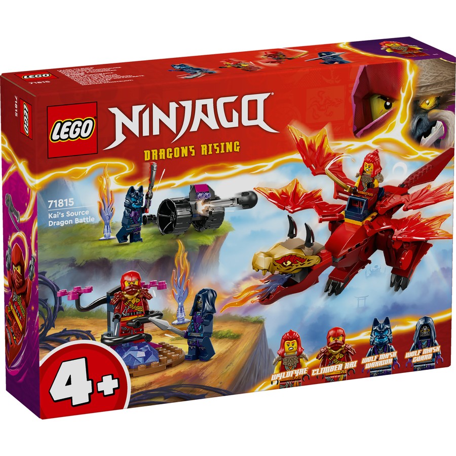 LEGO Ninjago Kai's Source Dragon Battle 71815