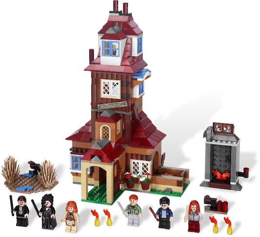 PRE-LOVED LEGO Harry Potter Half-Blood Prince The Burrow 4840