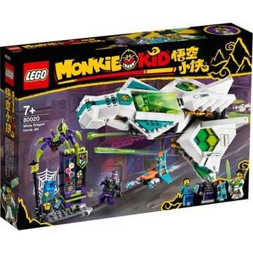 LEGO Monkie Kid Season 2 White Dragon Horse Jet 80020