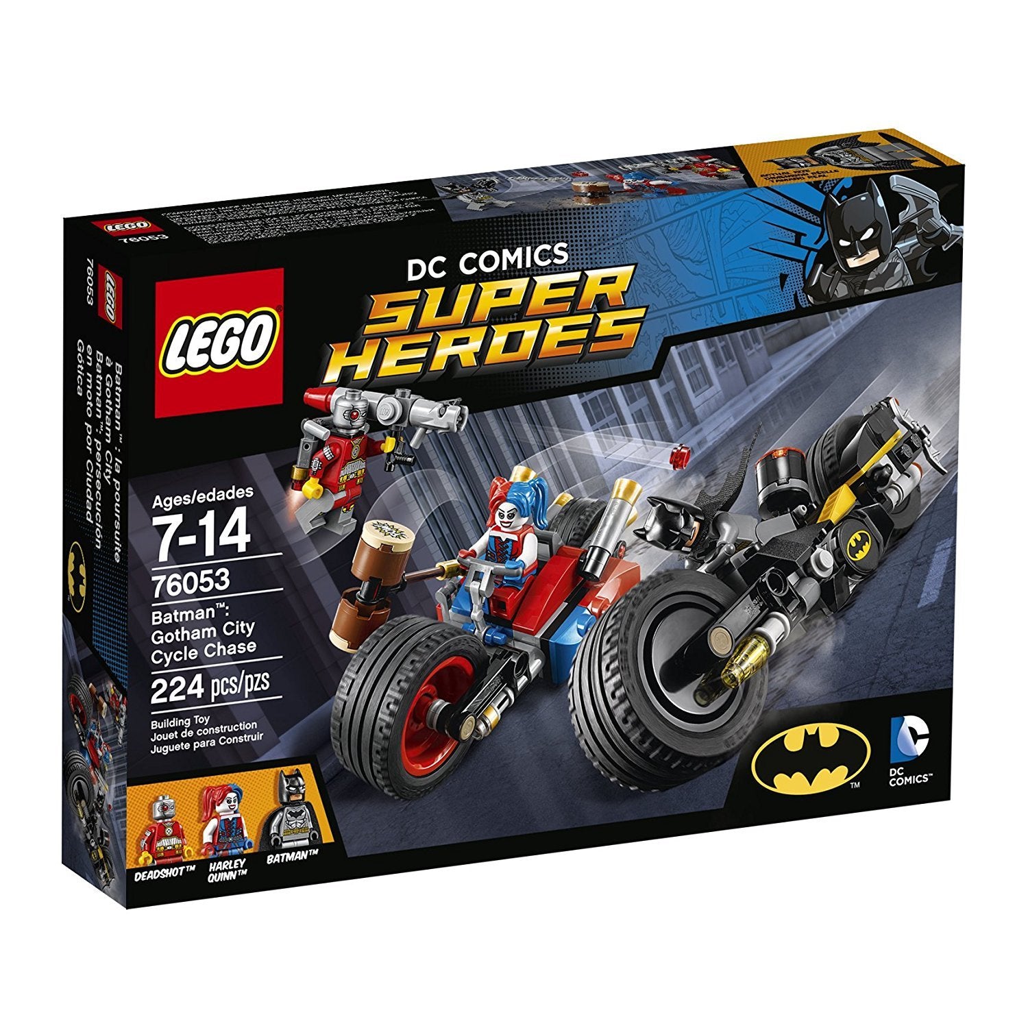 LEGO Batman Gotham City Cycle Chase 76053