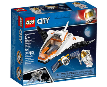 LEGO City Space Satellite Service Mission 60224