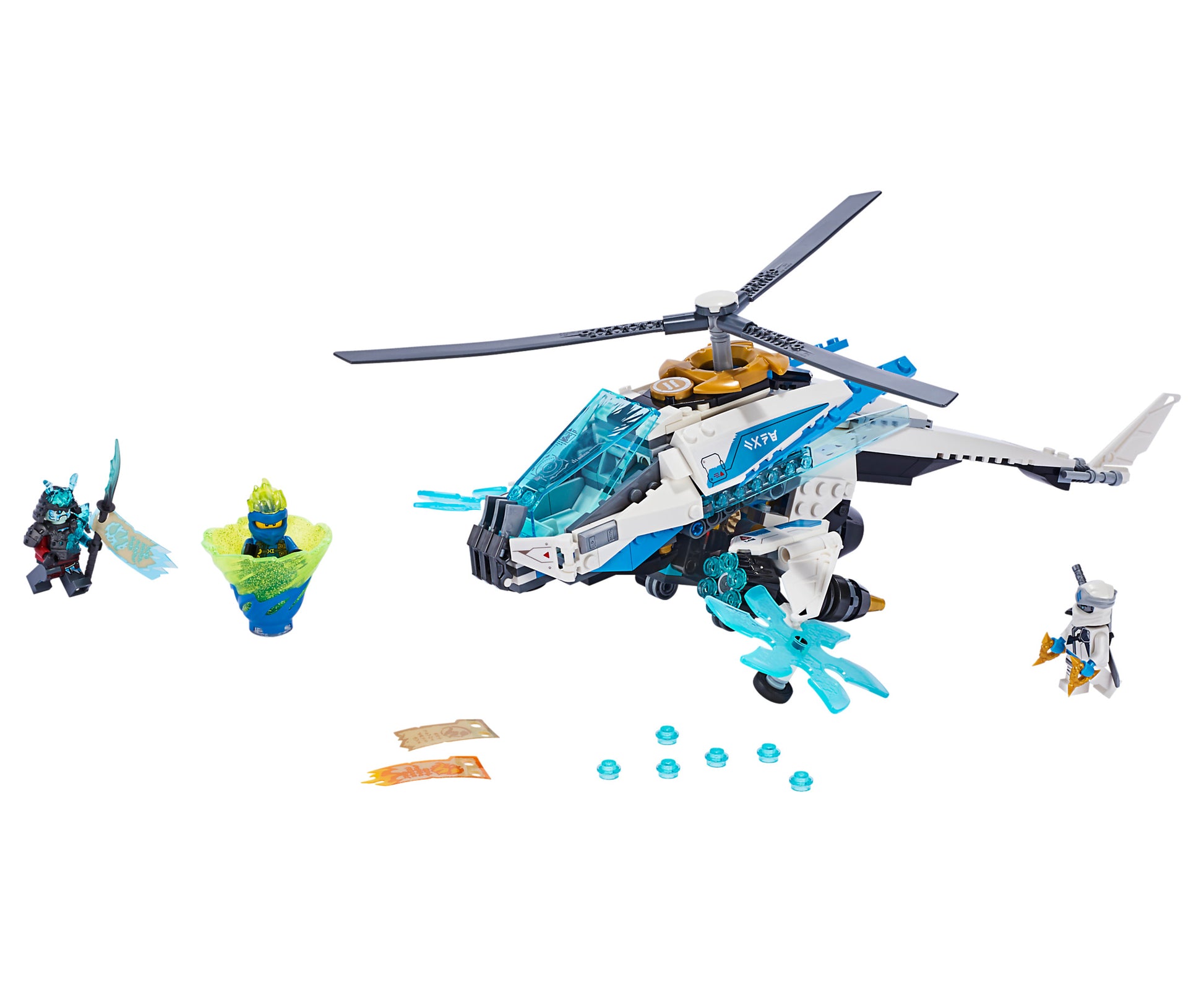 Lego Ninjago Secrets Of The Forbidden Spinjitzu Shuricopter 70673