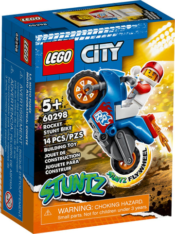 LEGO City Stuntz Rocket Stunt Bike 60298