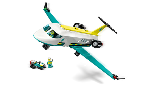 LEGO City Emergency Air Ambulance Airplane 60465