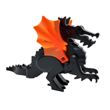 LEGO ANIMAL Dragon with Trans-Neon Orange Wings 6129c04
