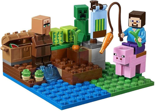 PRE-LOVED LEGO Minecraft The Melon Farm 21138