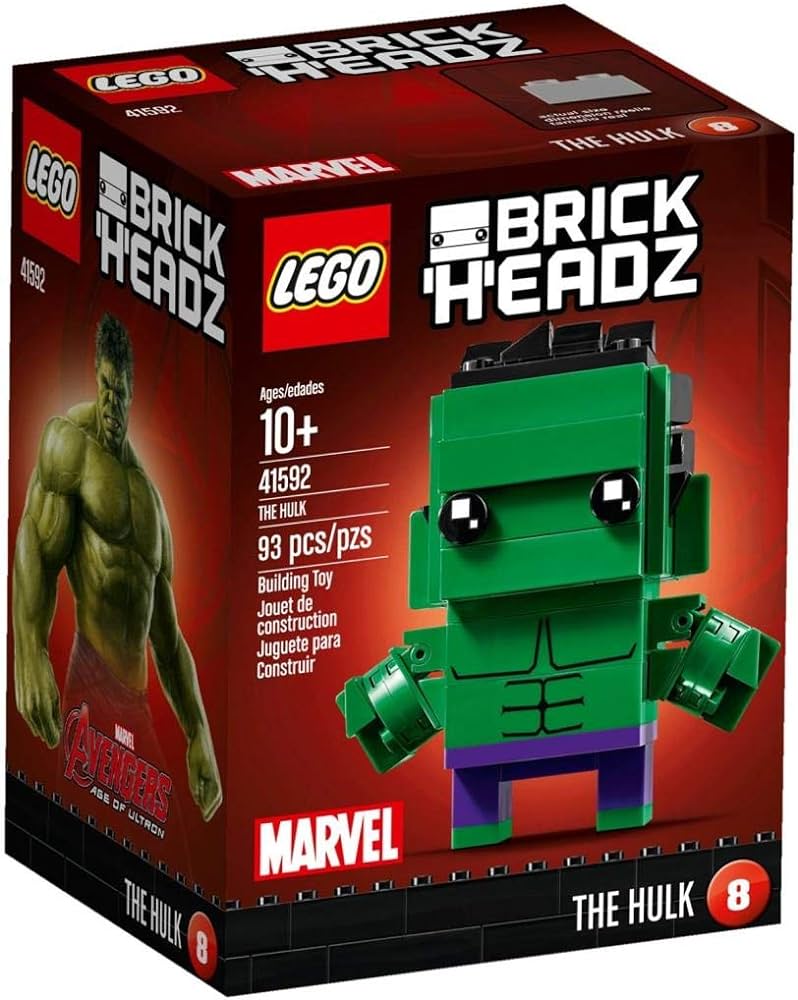 LEGO BrickHeadz Marvel Super Heroes The Hulk 41592