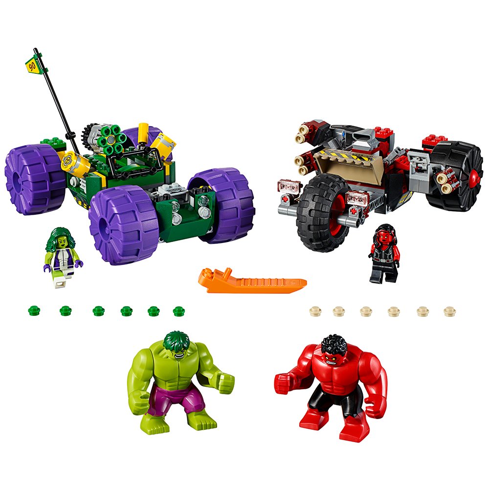 PRE-LOVED LEGO Marvel Super Heroes Hulk vs. Red Hulk 76078