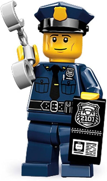 LEGO MINIFIG Policeman, Series 9 col09-6