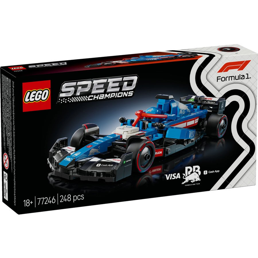 LEGO Speed Champions Formula 1 Cash App VCARB 01 F1 Race Car 77246