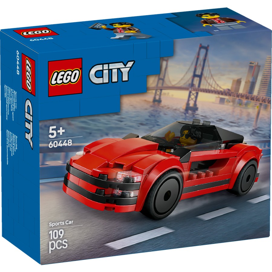 LEGO City Red Sports Car 60448