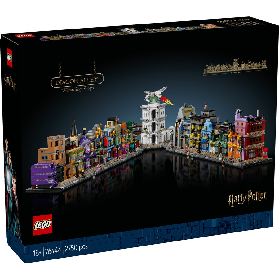 LEGO Harry Potter Diagon Alley Wizarding Shops 76444
