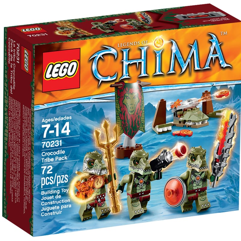 LEGO Legends of Chima Crocodile Tribe Pack 70231