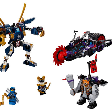 PRE-LOVED LEGO Ninjago Sons of Garmadon Killow vs. Samurai X 70642 (No Box)
