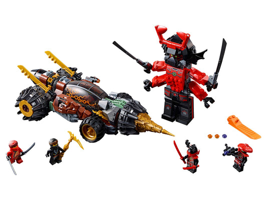 PRE-LOVED LEGO Ninjago Legacy Cole's Earth Driller 70669