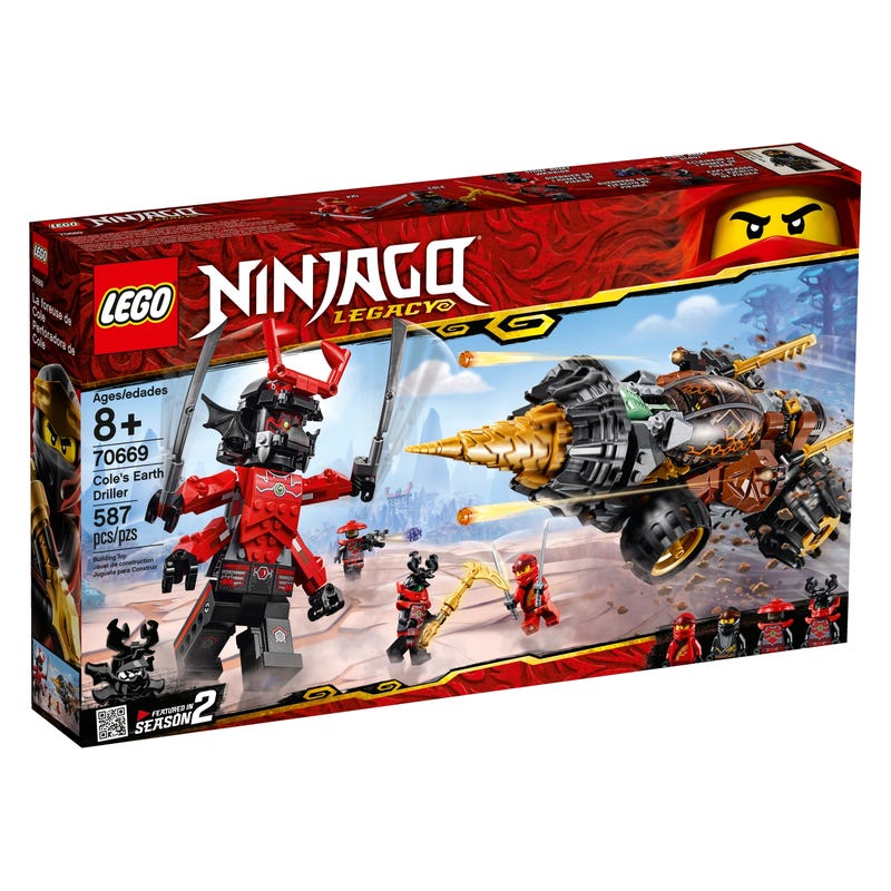 PRE-LOVED LEGO Ninjago Legacy Cole's Earth Driller 70669