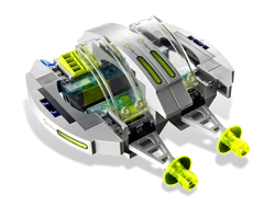 PRE-LOVED LEGO Alien Conquest Jet-Copter Encounter 7067 (No Box)
