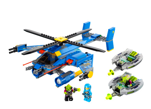 PRE-LOVED LEGO Alien Conquest Jet-Copter Encounter 7067 (No Box)