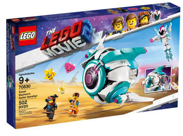 LEGO The Lego Movie 2 The Second Part Sweet Mayhem's Systar Starship! 70830