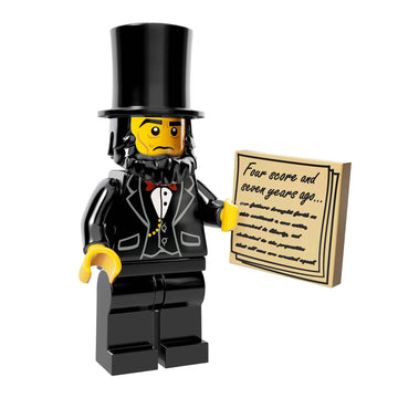 LEGO MINIFIG Abraham Lincoln, The LEGO Movie coltlm-5