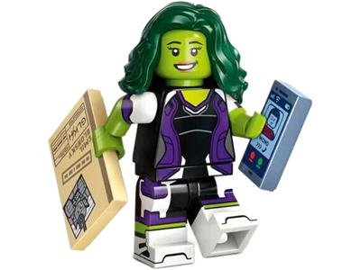 LEGO MINIFIG She-Hulk, Marvel Studios, Series 2 colmar2-5