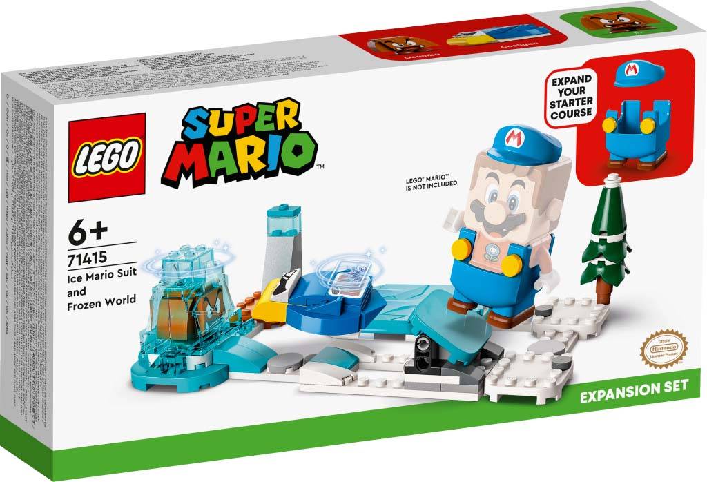 LEGO Super Mario Ice Mario Suit and Frozen World 71415