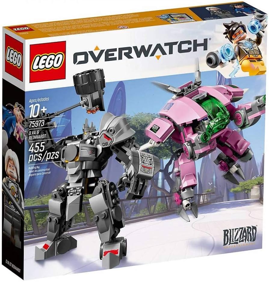 LEGO Overwatch D.Va & Reinhardt 75973