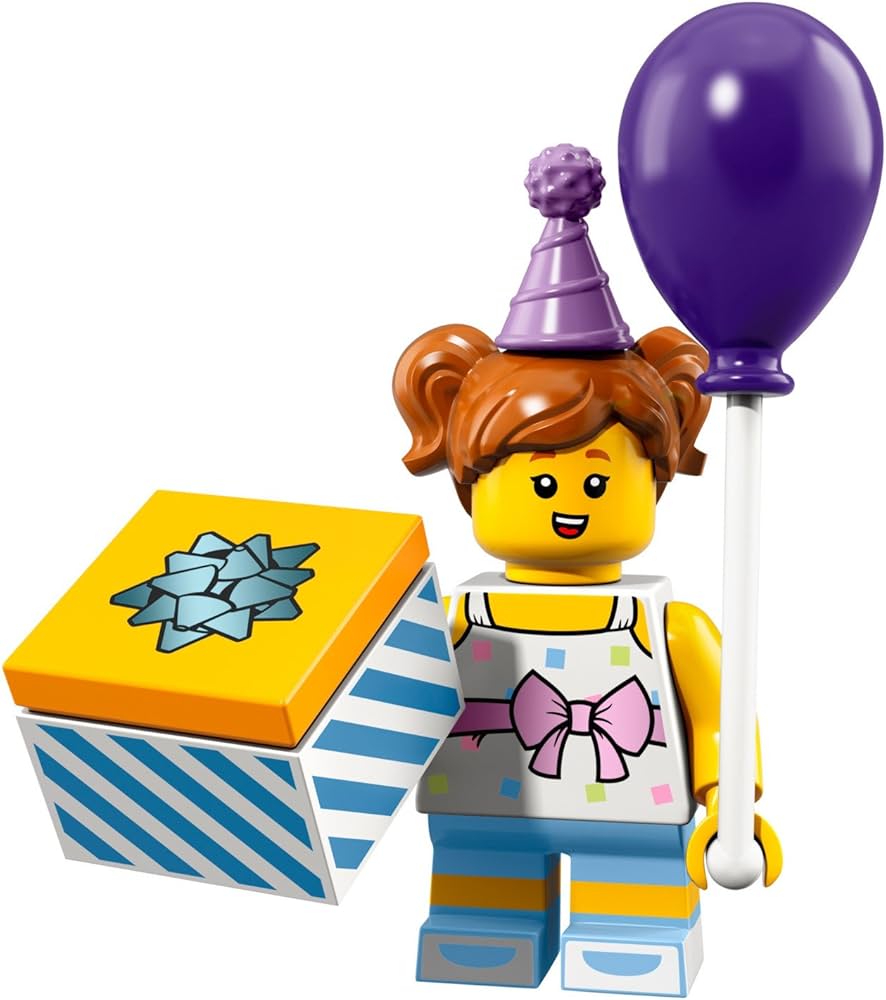 LEGO MINIFIG Birthday Party Girl, Series 18 col18-6