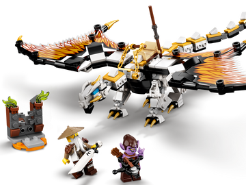 PRE-LOVED LEGO Ninjago Wu's Battle Dragon 71718 (no box)