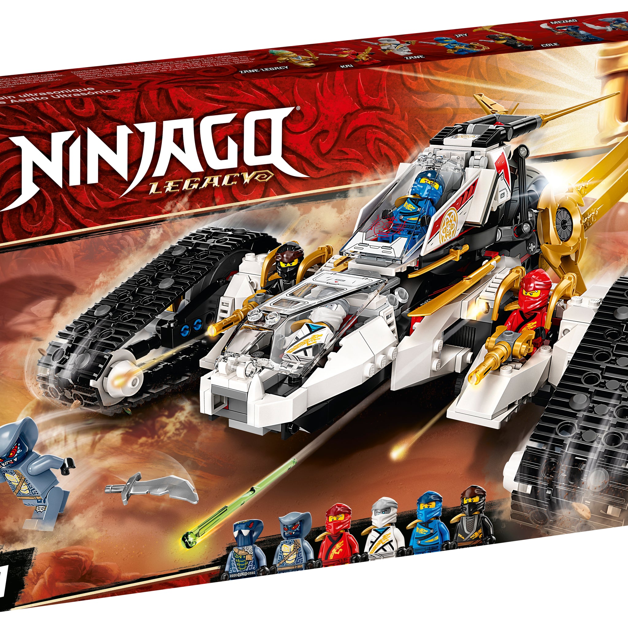 LEGO Ninjago Legacy Ultra Sonic Raider 71739 (Damaged Box)